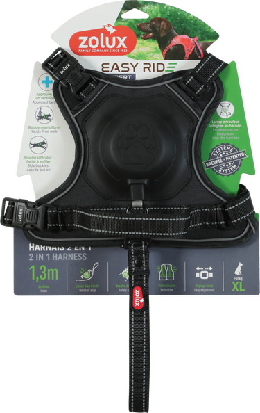 Easyride Harness Black, XLarge